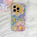 Golden Rose Pastel iPhone Case