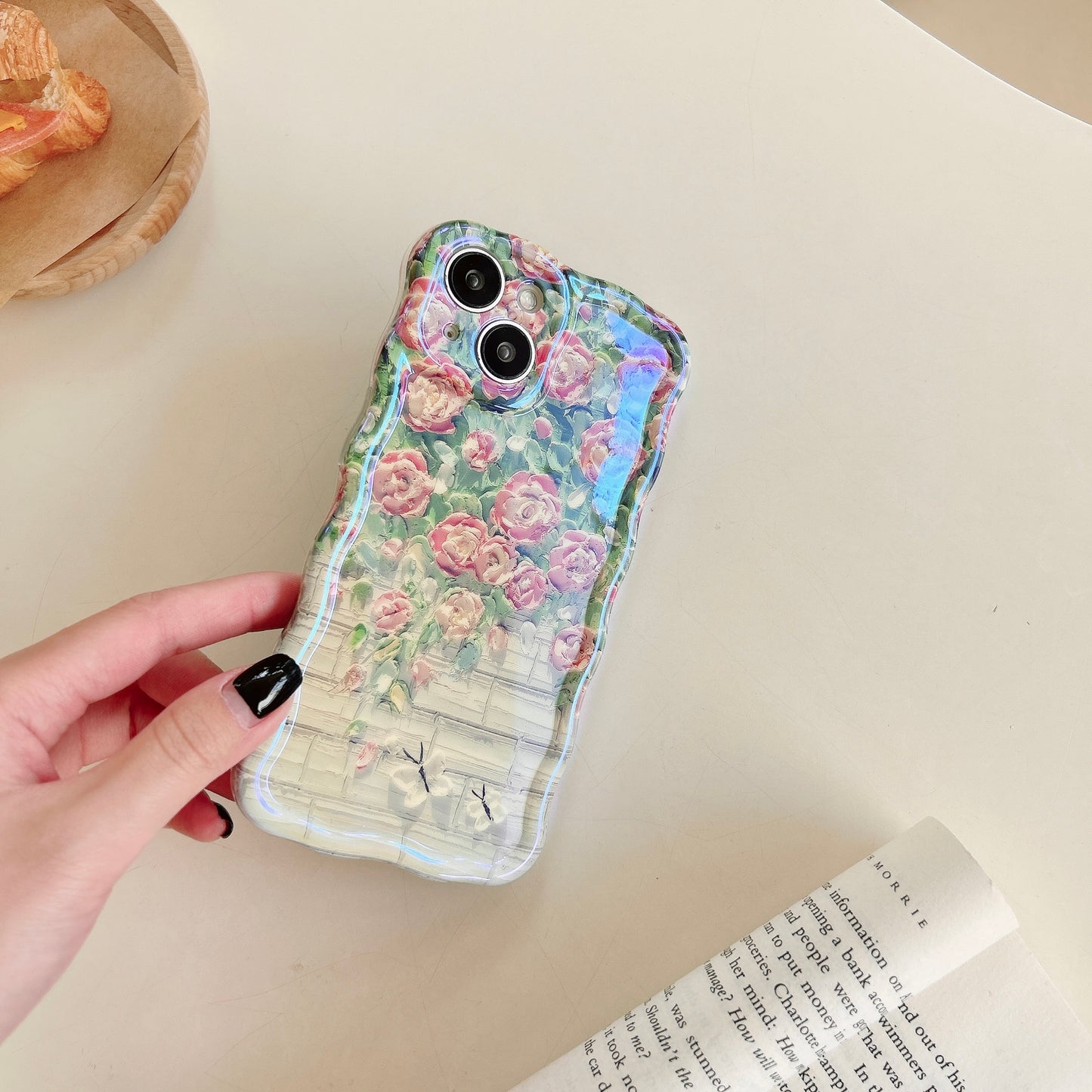 Botanical Wall iPhone Case with floral and nature design