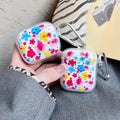 Colorful Primrose Clear AirPod Case