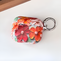 Red & Orange Geraniums AirPod Case