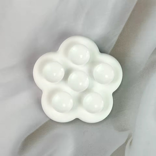 White Flower Suction Pop Socket