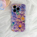 Purple Daisy Meadow iPhone Case