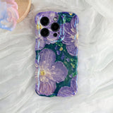 Monet Garden Purple iPhone Case