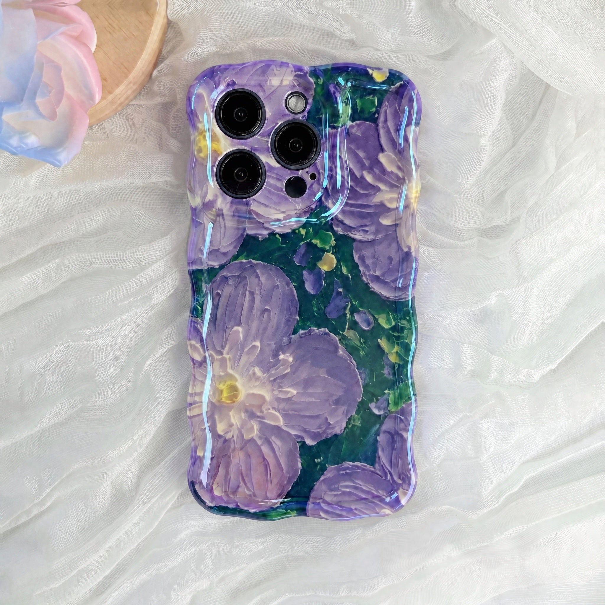 Monet Garden Purple iPhone Case