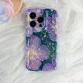 Monet Garden Purple iPhone Case