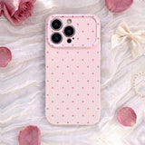 Blush Polka Dot iPhone Case - iPhone 16 series and earlier