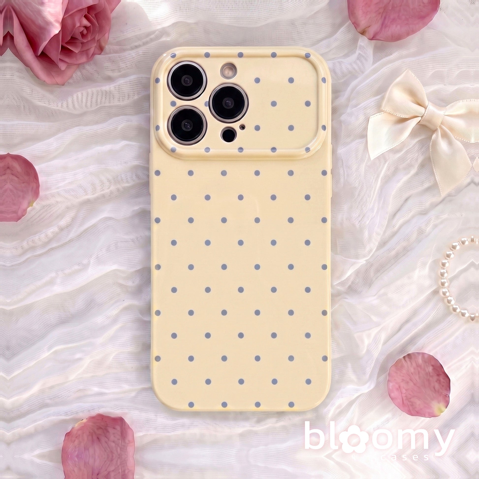 Lemon Polka Dot iPhone Case - iPhone 16 series and earlier