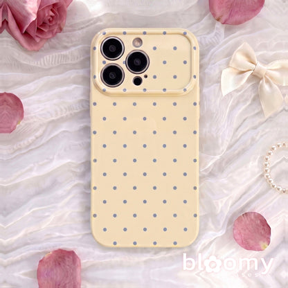 Lemon Polka Dot iPhone Case - iPhone 16 series and earlier