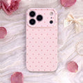 Blush Polka Dot iPhone Case
