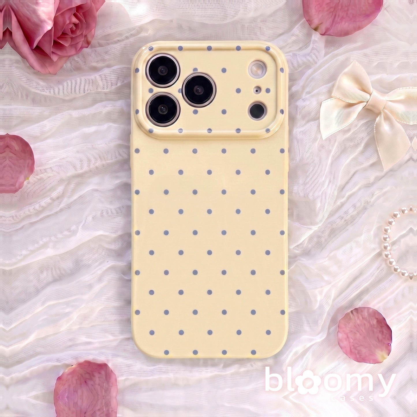 Lemon Polka Dot iPhone Case - iPhone 17 series