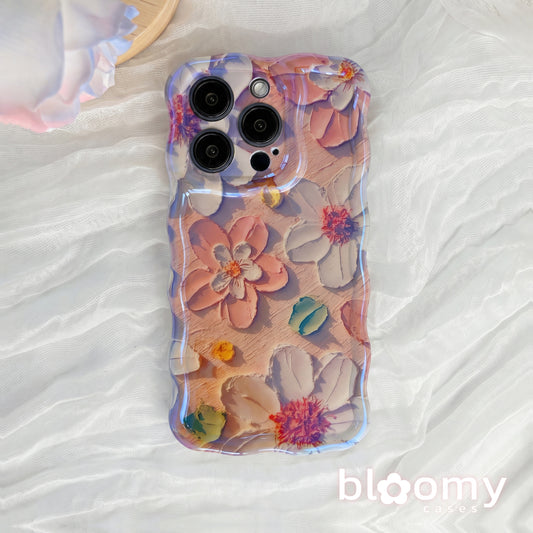 Peach Blossom Breeze iPhone Case