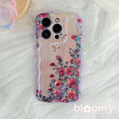 Peony Garden Pink iPhone Case