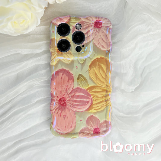 Pink & Yellow Gerbera Daisies iPhone Case