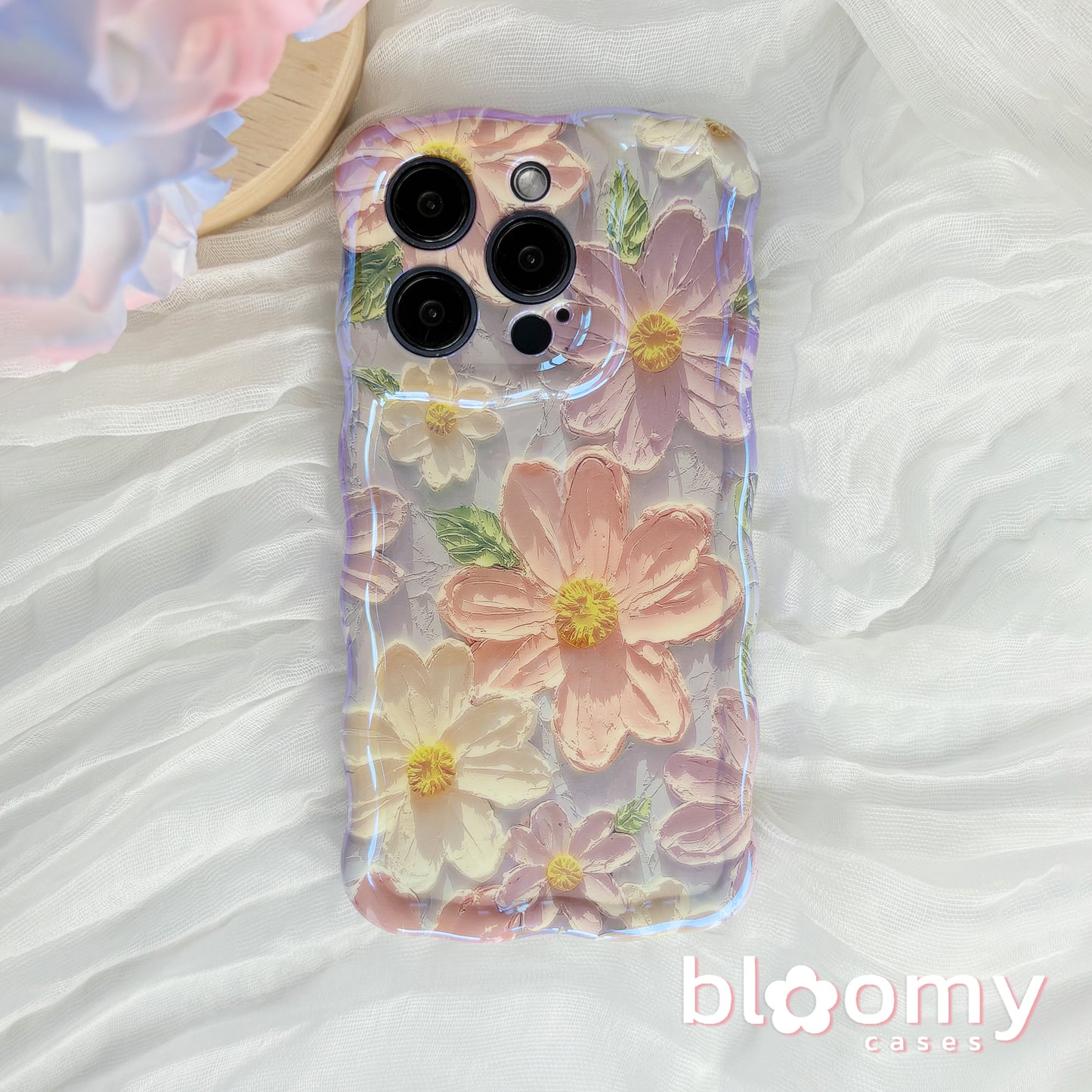 Multicolor Bright Philadelphus iPhone Case