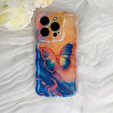 Sunset Butterfly iPhone Case