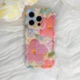 Coral Poppy Patch iPhone Case