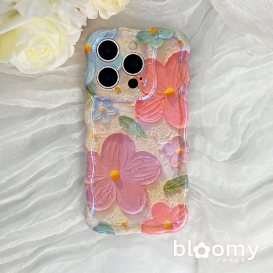 Coral Poppy Patch iPhone Case