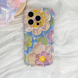 Golden Rose Pastel iPhone Case