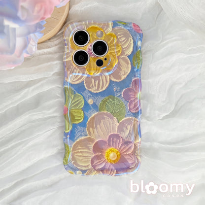 Golden Rose Pastel iPhone Case