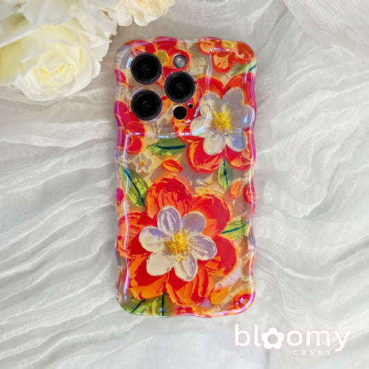 Scarlet Camellia iPhone Case