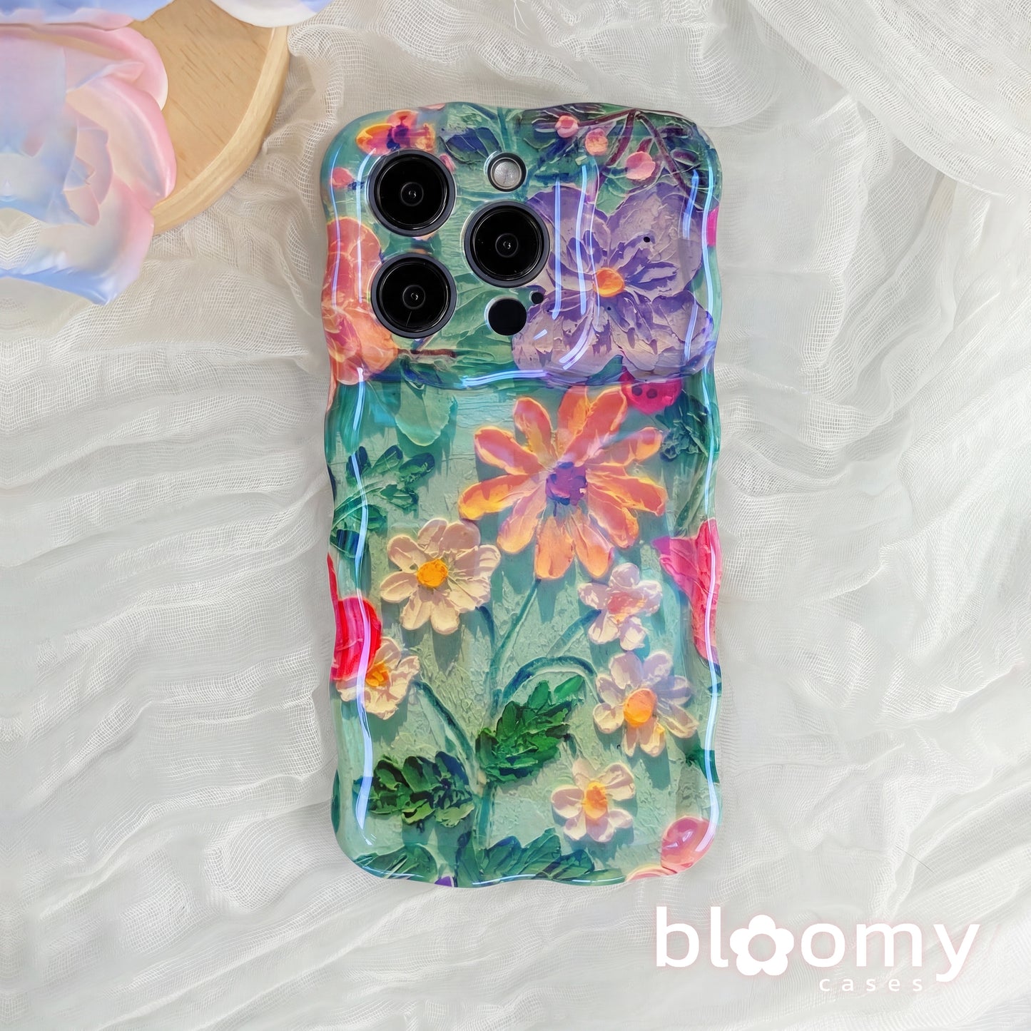 Pansy Garden iPhone Case