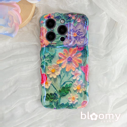 Pansy Garden iPhone Case