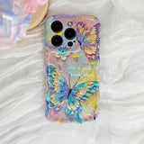Colorful Swallowtail Butterfly iPhone Case