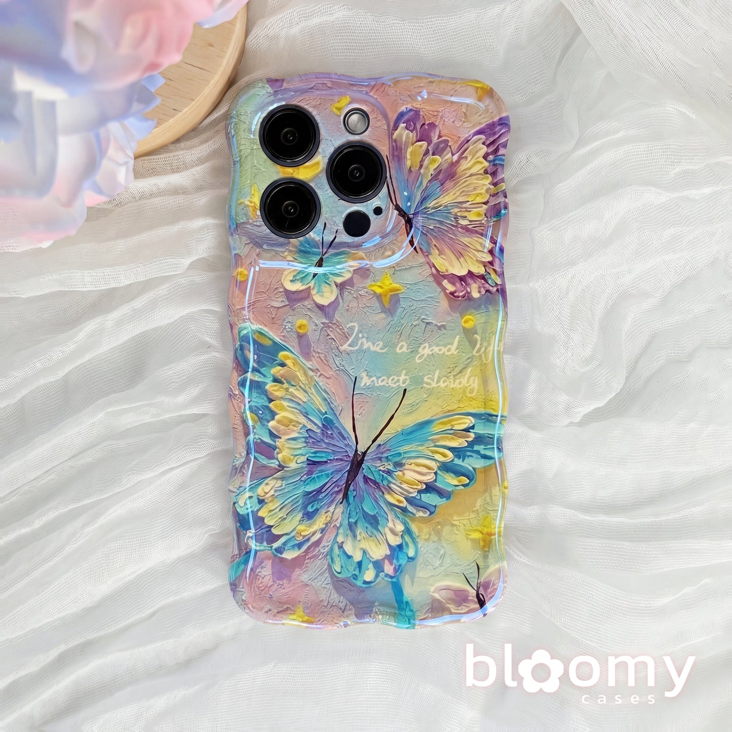 Colorful Swallowtail Butterfly iPhone Case