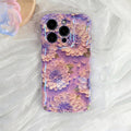 Violet Dahlia iPhone Case