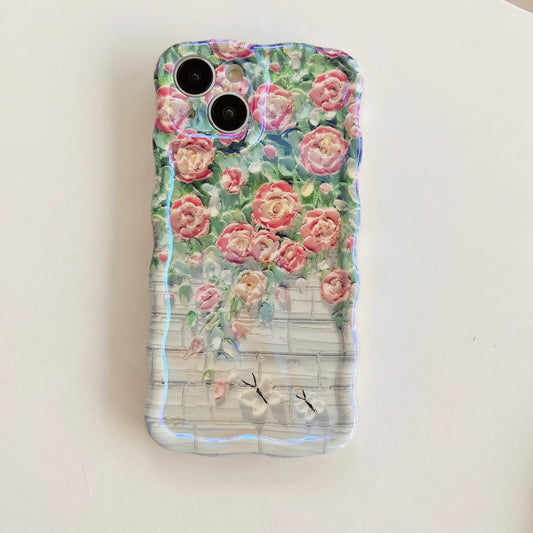 Botanical Wall iPhone Case with floral and nature design