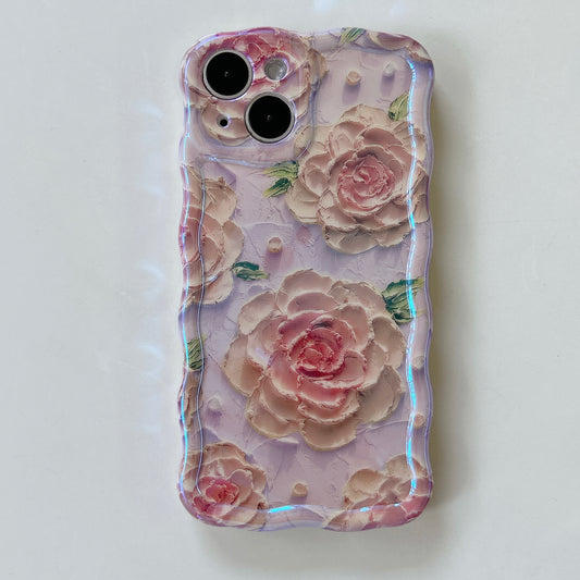 English Garden Rose iPhone case with floral design