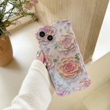 English Garden Rose iPhone case with floral design
