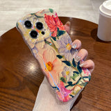 Cottage Blooms iPhone Case in hand