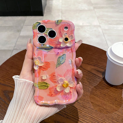 Rosy Camellia iPhone Case