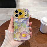 Golden Rose Pastel iPhone Case