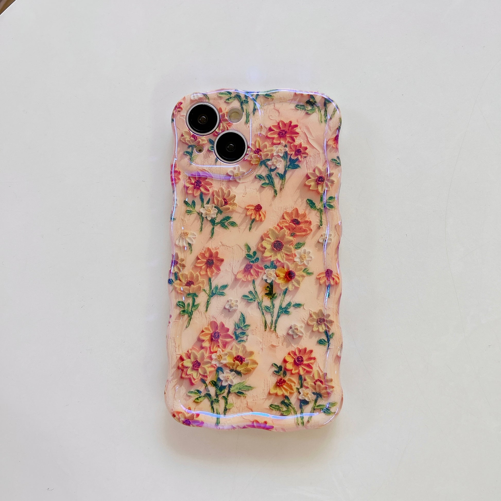 Summer Sun Flower iPhone Case with bright sunflower blooms