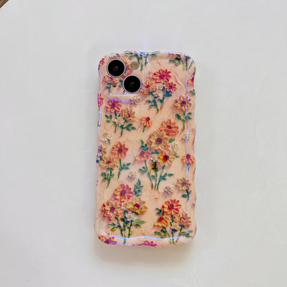 Summer Sun Flower iPhone Case with bright sunflower blooms