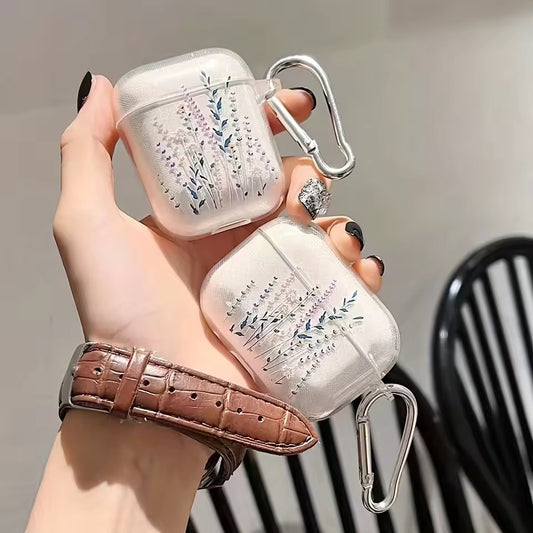 Lavender Clear AirPod Case