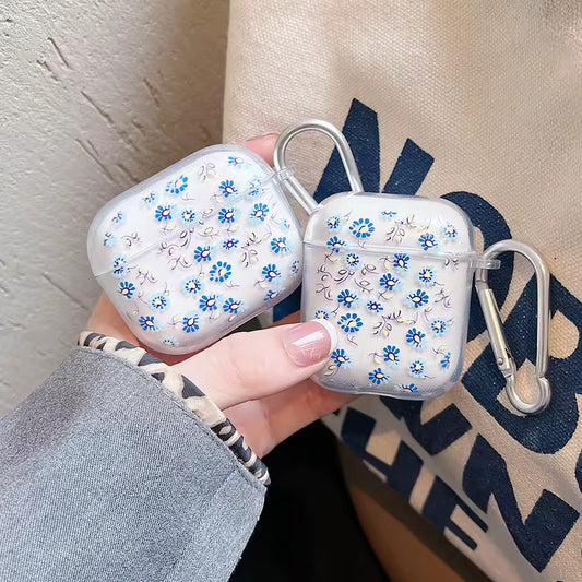 Chamomile Blooms Clear AirPod Case
