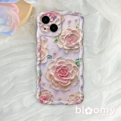 Engelsk Garden Rose iPhone -sag