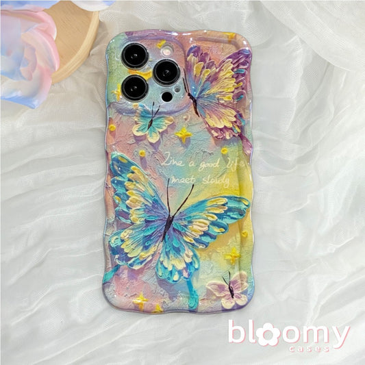 Colorful Swallowtail Butterfly iPhone Case